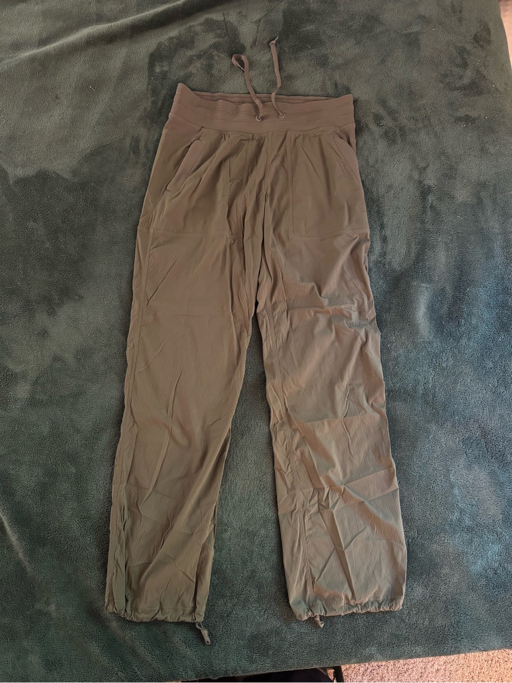 Lululemon Dance Studio Pants Army Green Size 8